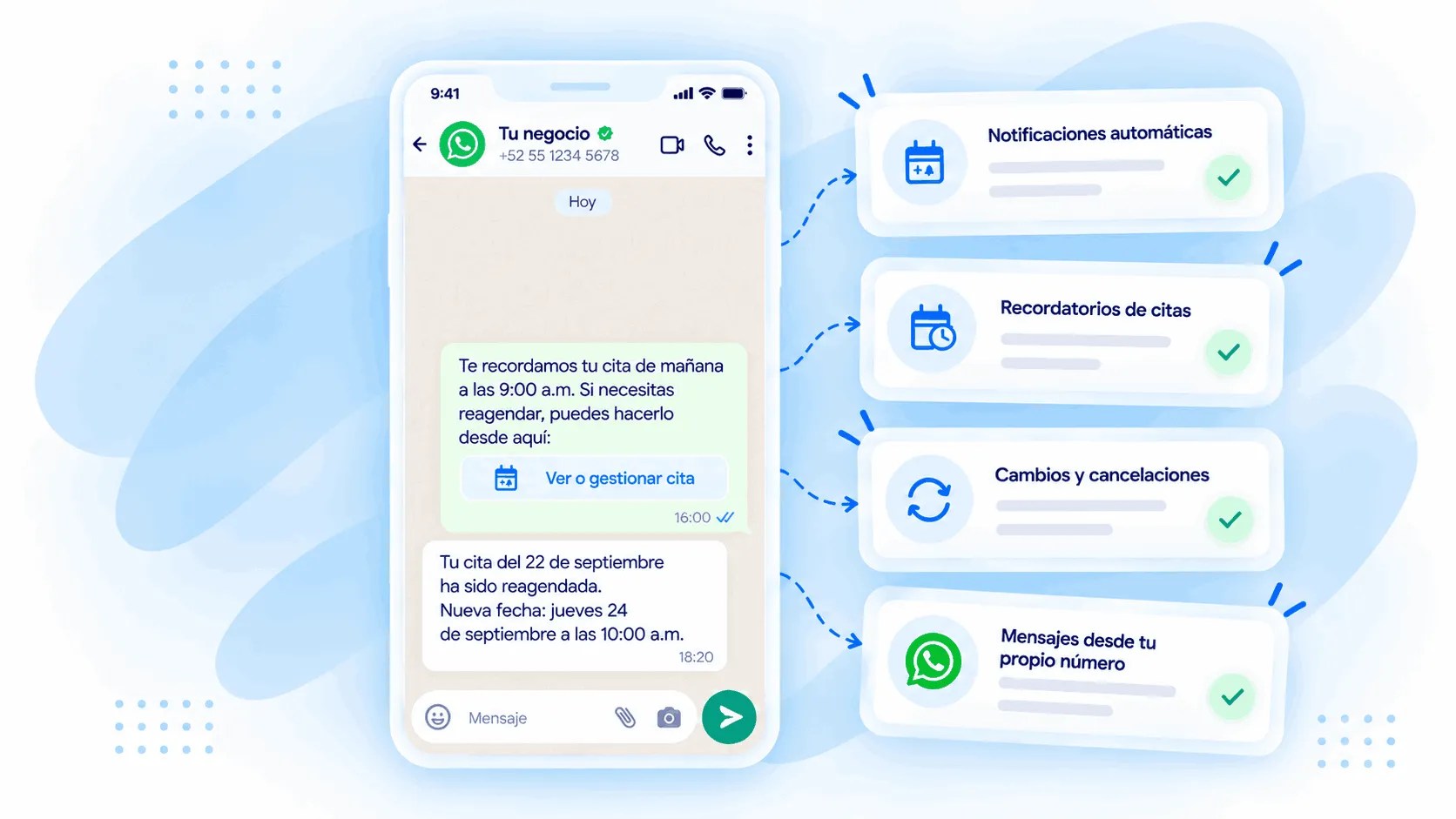 ¿Qué puedes automatizar al conectar WhatsApp con Happoin?