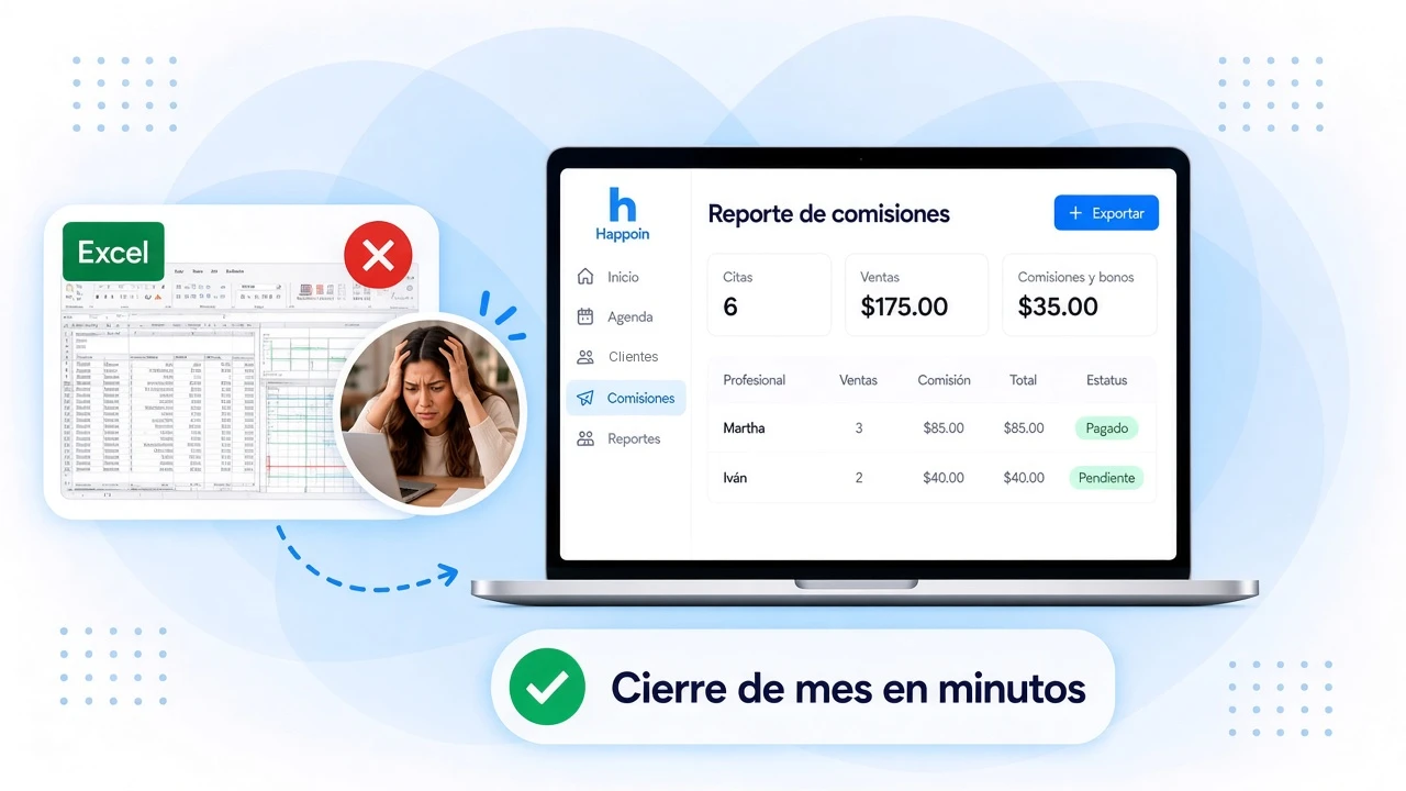 Cierra el mes en minutos, no en horas