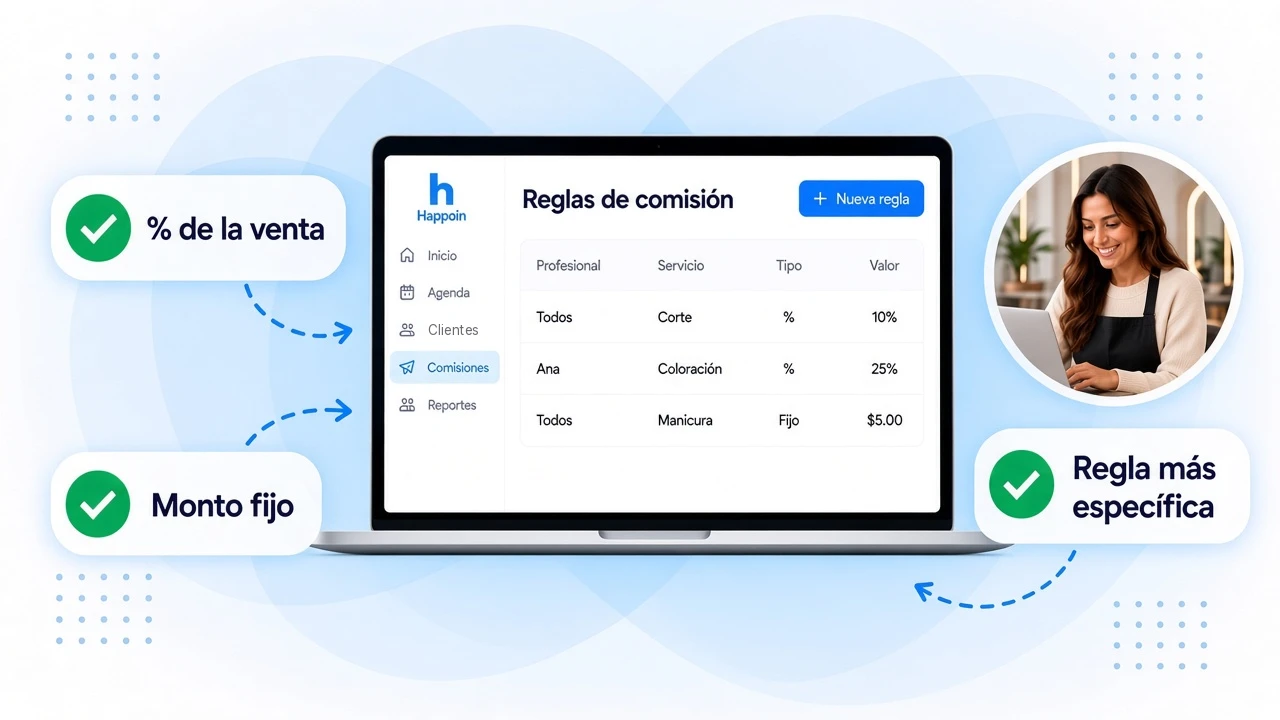 Paga como quieras: por profesional, por servicio o ambos